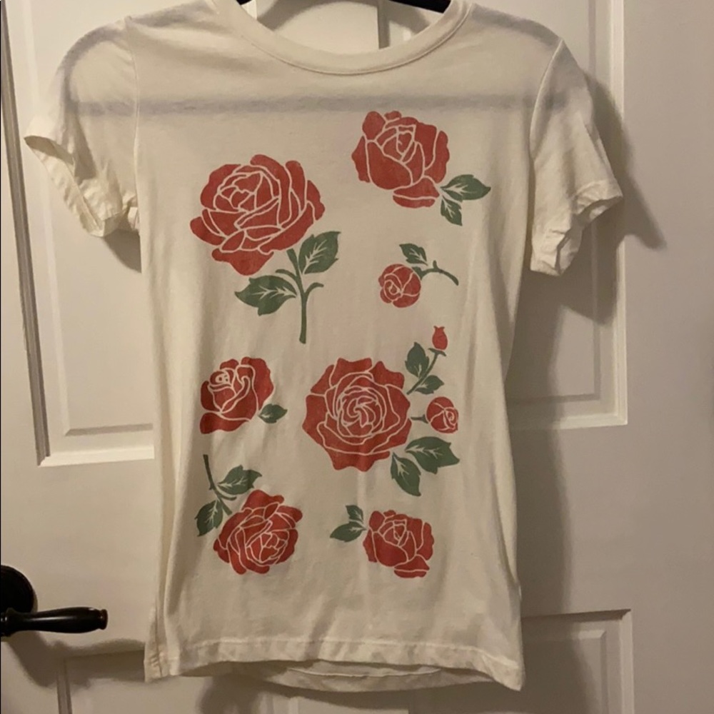 Comfy basic rose tee